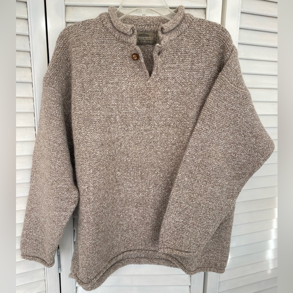 Vintage STRUCTURE Le Collezioni Sweater - Men’s Large L- Wool blend